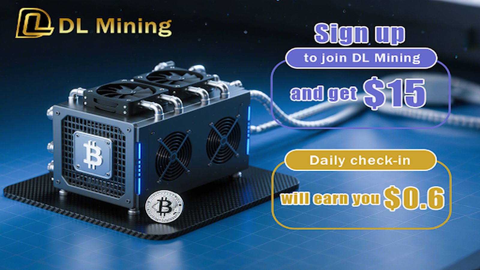 DL Mining'in SOL/XRP/DOGE Bulut Madenciliği Uygulaması