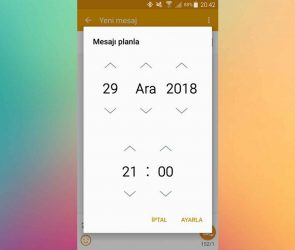 Android'de Planlı Mesaj Nasıl Gönderilir?