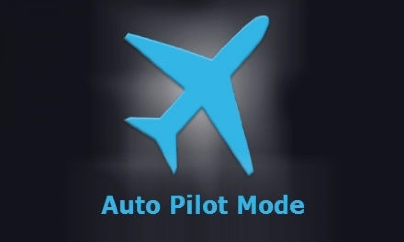 Otomatik Uçak Modu Uygulaması Auto Pilot Mode Yazılım, uygulama ve