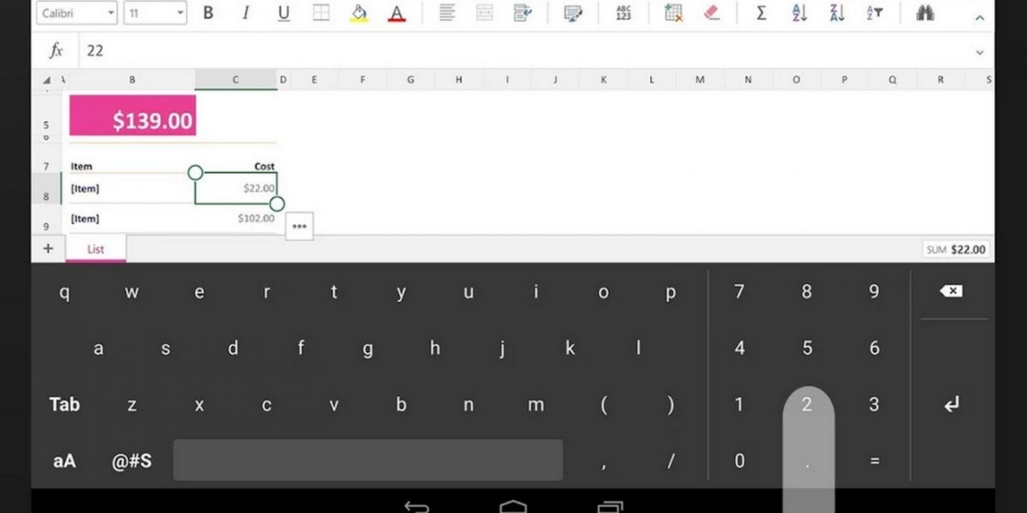 Android Excel kullanıcıları için önemli ipuçları