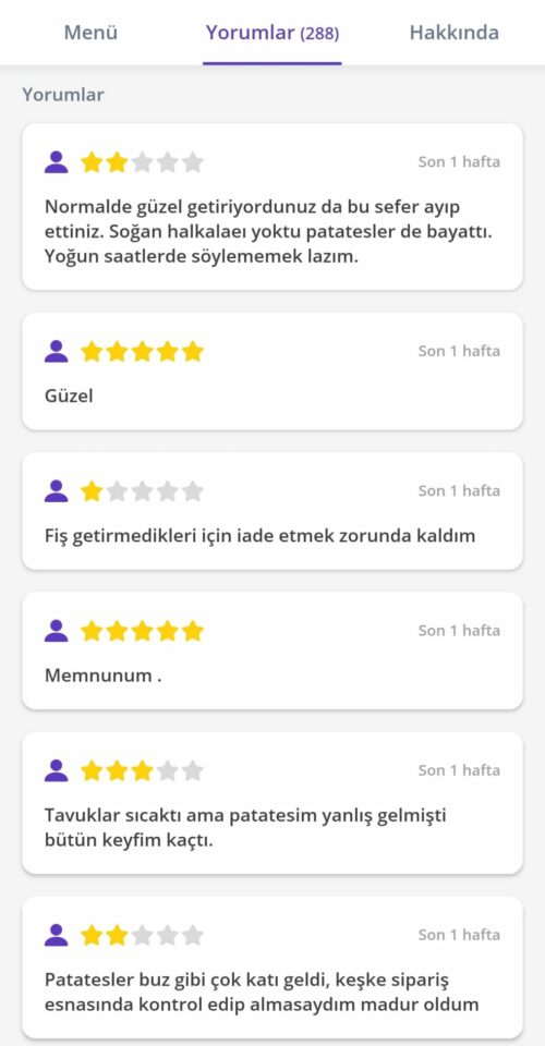 getiryemek yorumlari aciliyor