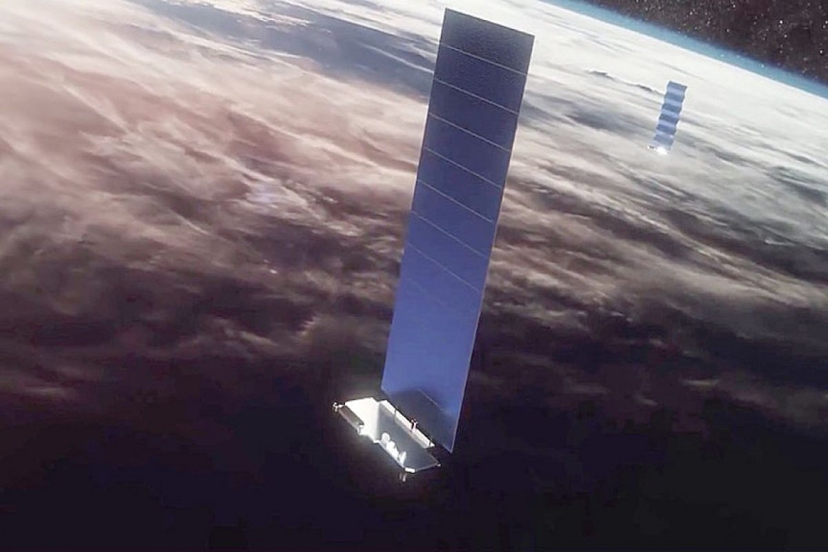 spacex starlink projesi icin yeni uydular atildi