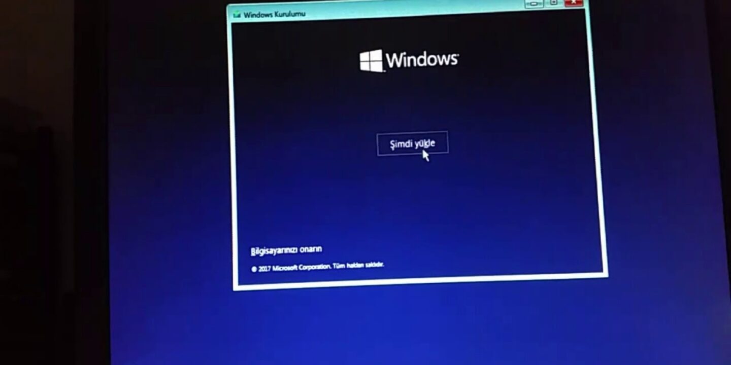 Windows Bu Diske Yüklenemez hatası nasıl çözülür?