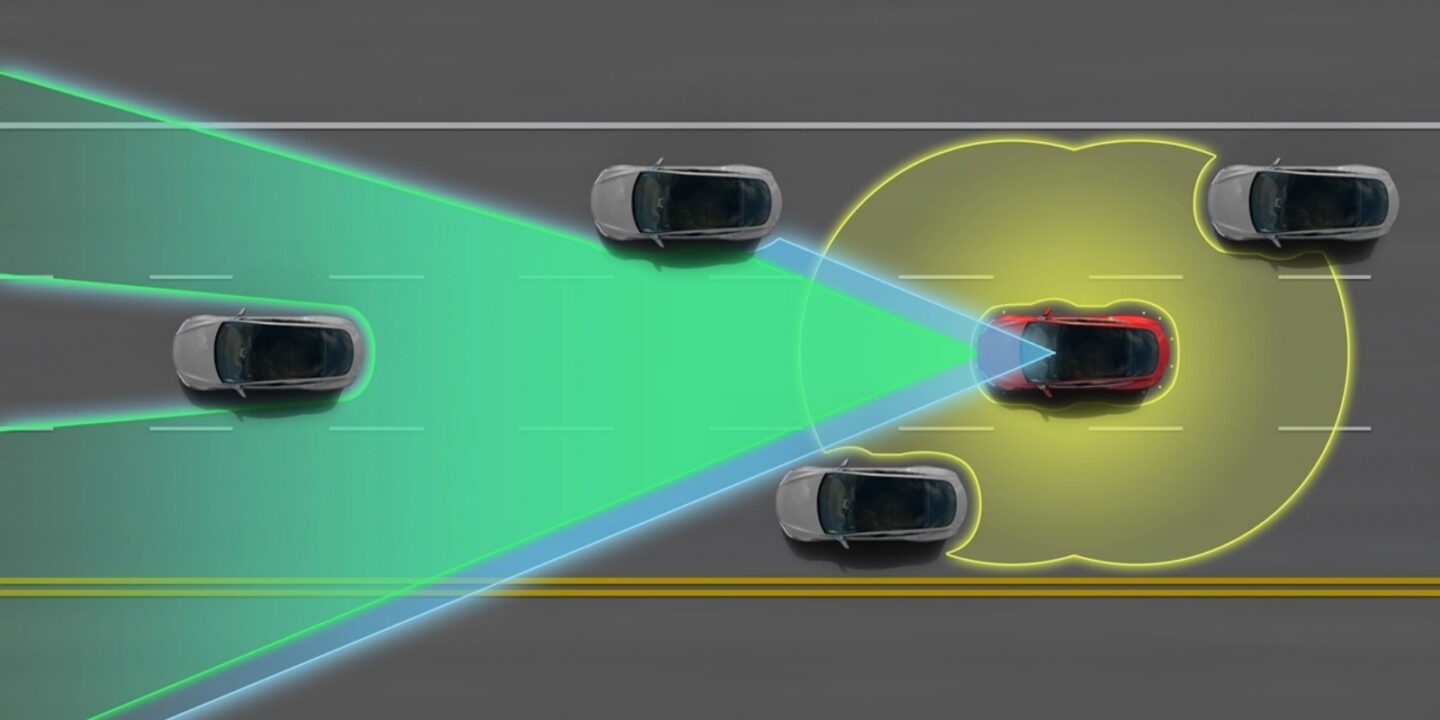 Tesla ultrasonik sensörleri Tesla Vision ile değiştiriyor