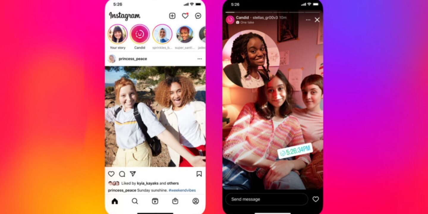 Instagram'da BeReal özelliği entegre edildi
