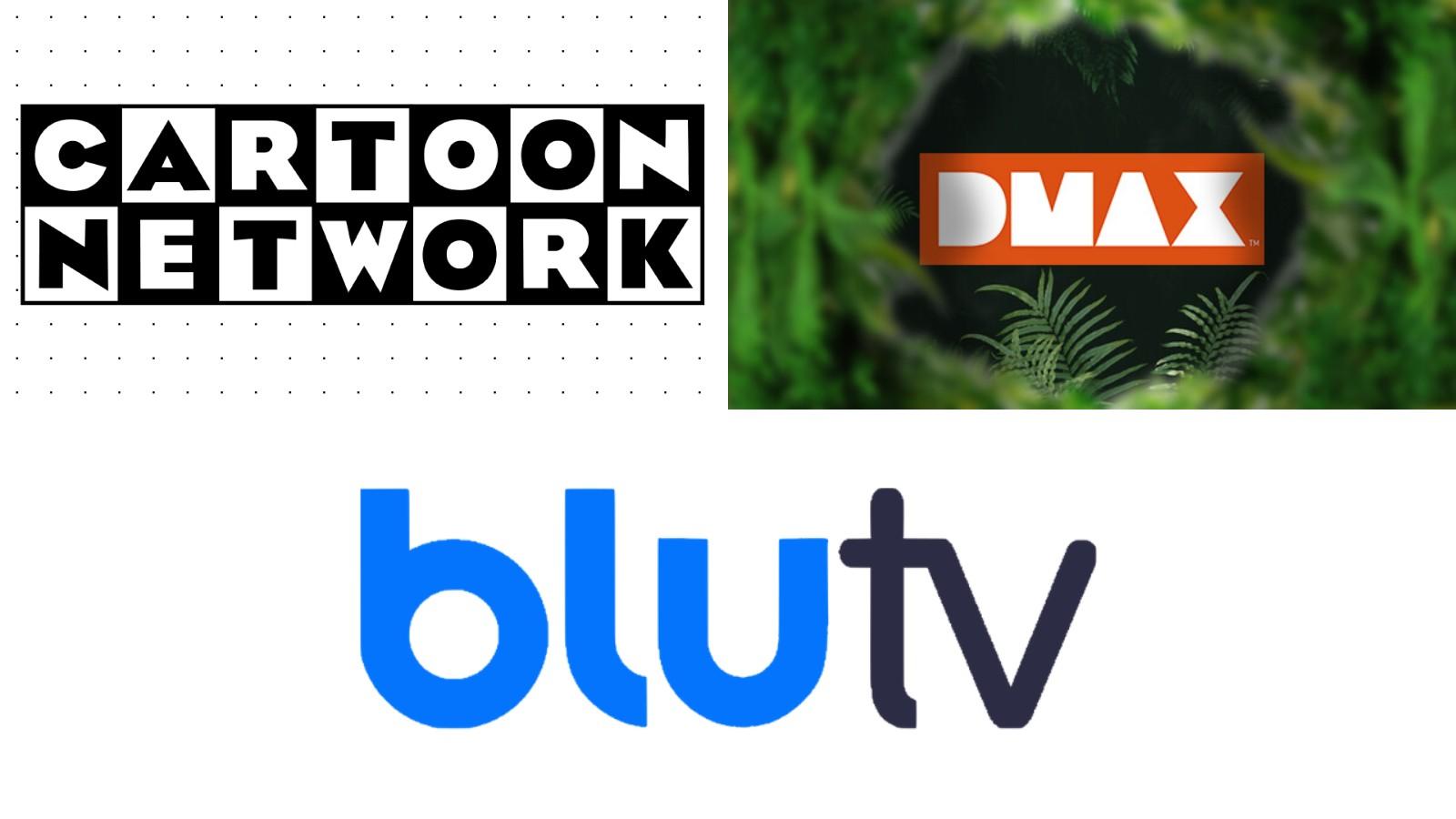 cartoon network bluetv dmax logo