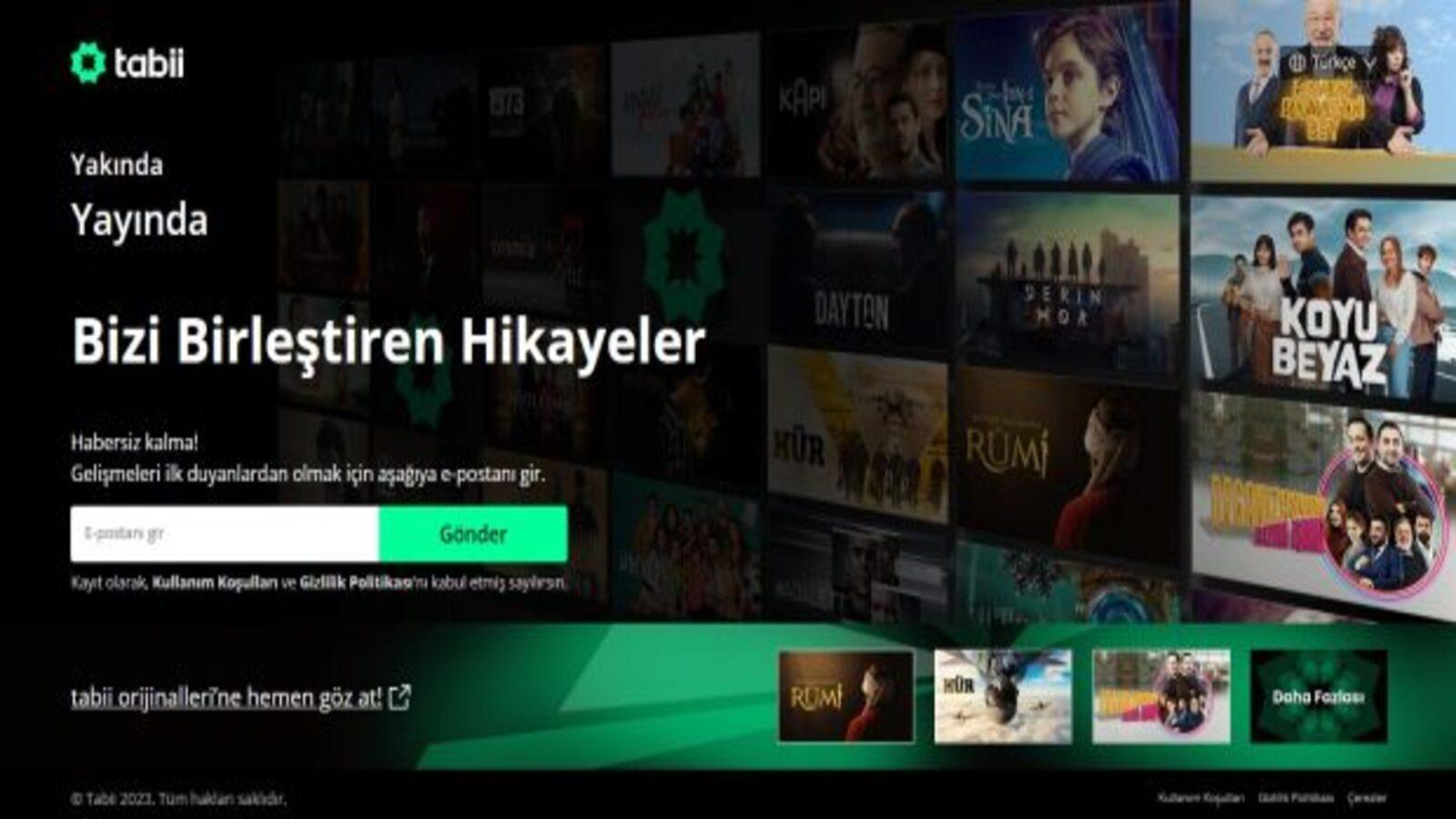 TRT, Netflix rakibi Uluslararası Dijital Platformu tabii’yi Tanıttı