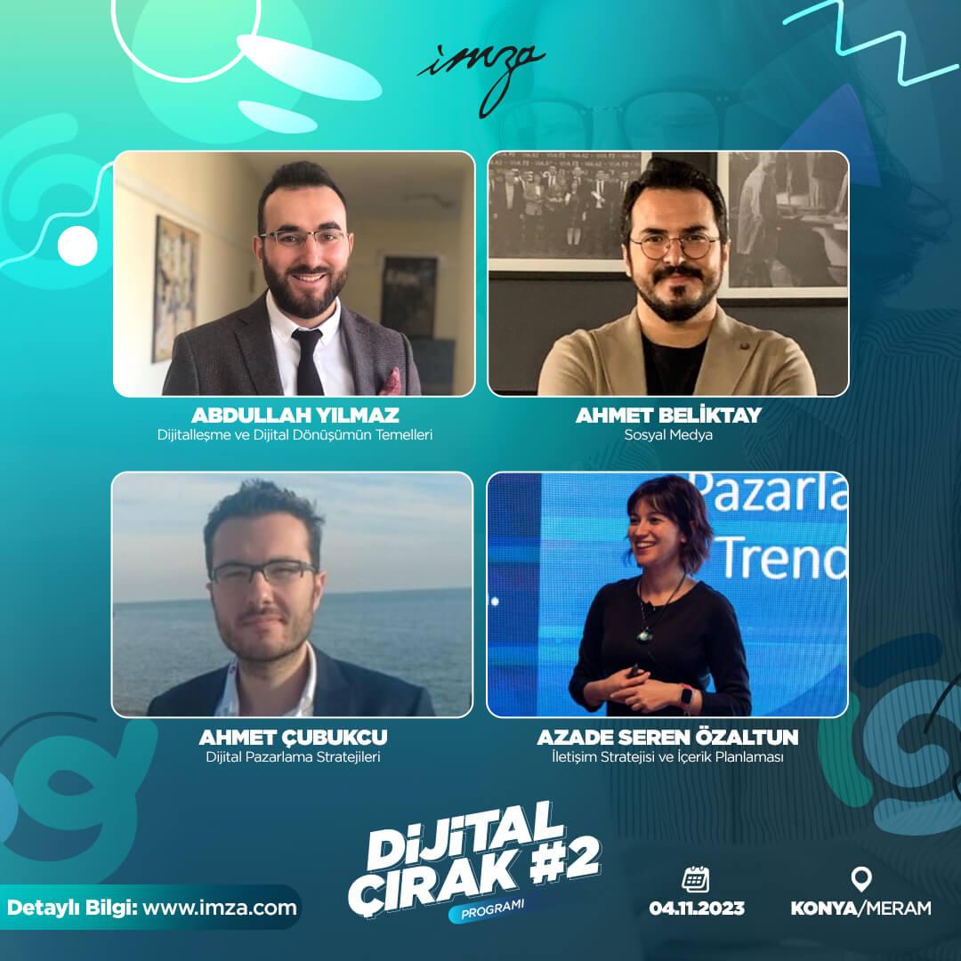 Dijital Çırak Programı eğitimcileri