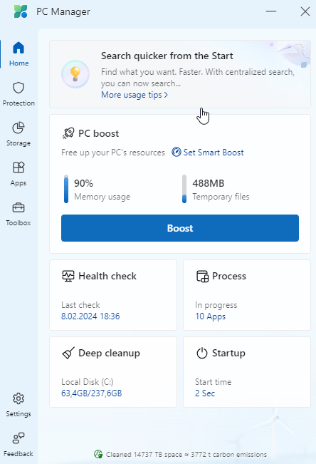 Microsoft PC Manager nedir, nasıl kullanılır?