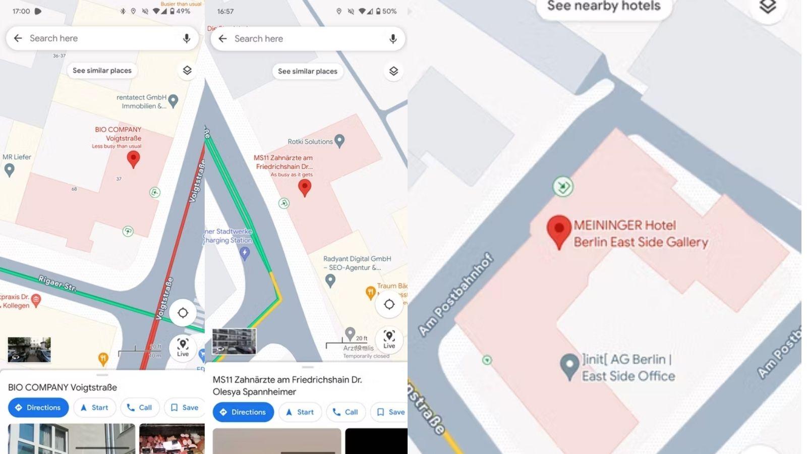 Google Haritalar’da İşletmelerin Girişleri Gösterilecek