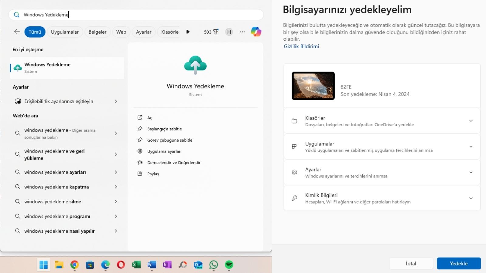 Windows 11 Nasıl Yedeklenir?