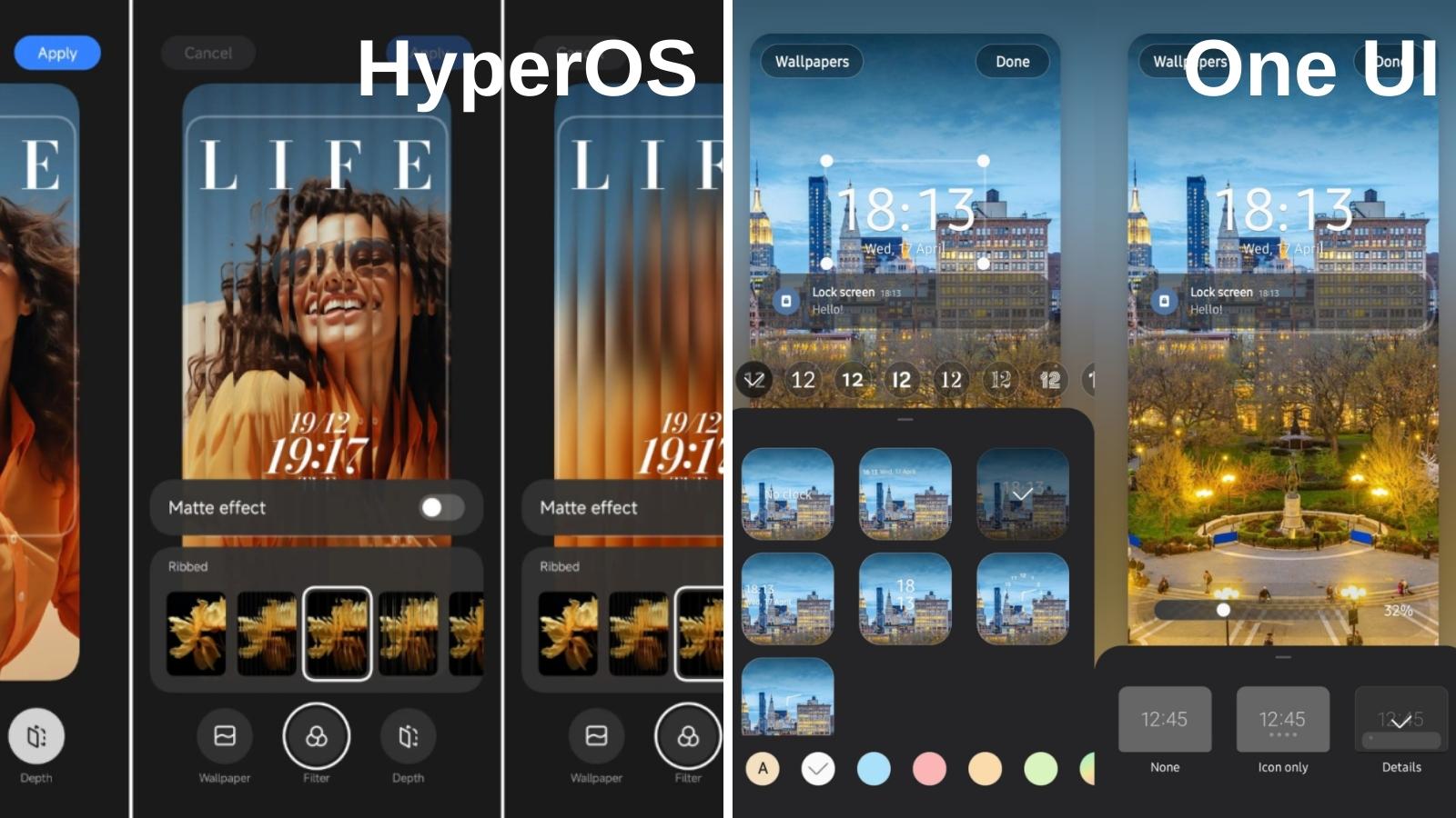 HyperOS ve One UI Arasındaki 7 Temel Fark