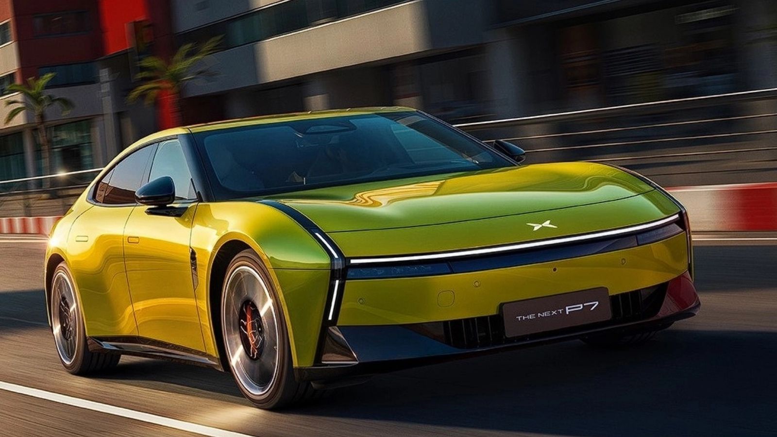 Xpeng P7, Üretim Hattından Nakliye Alanına Sürücüsüz Gitti