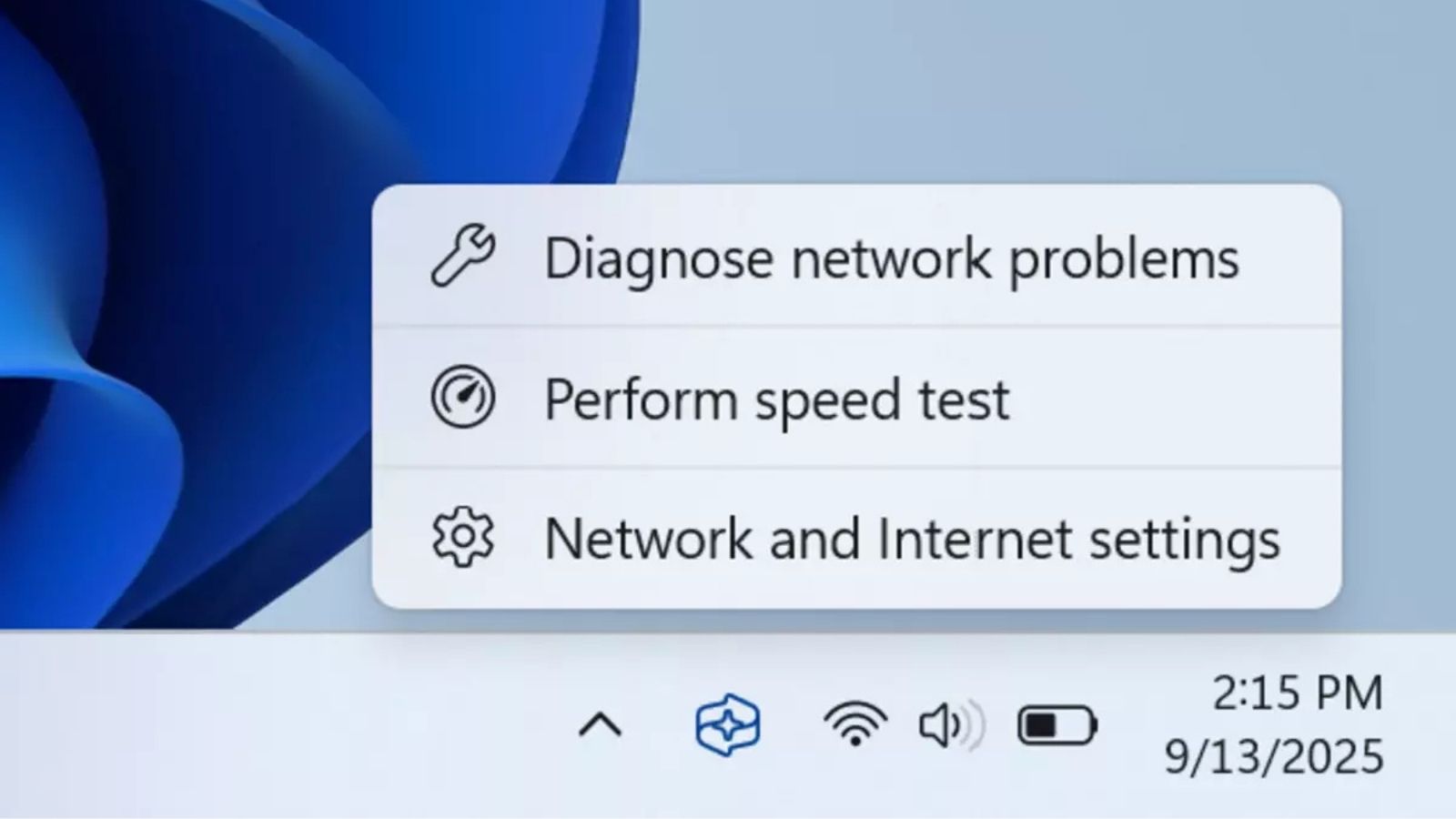Windows 11’e Yerleşik İnternet Hız Testi Geliyor