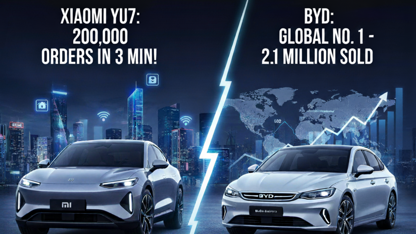 Xiaomi ve BYD: Akıllı Telefon Markası Artık Otomobilde!