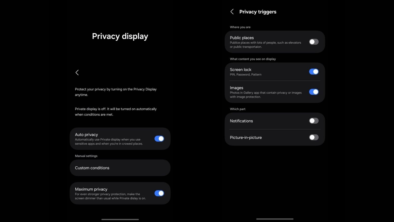 Samsung Galaxy S26 Ultra Gizlilik Ekranı ile Geliyor