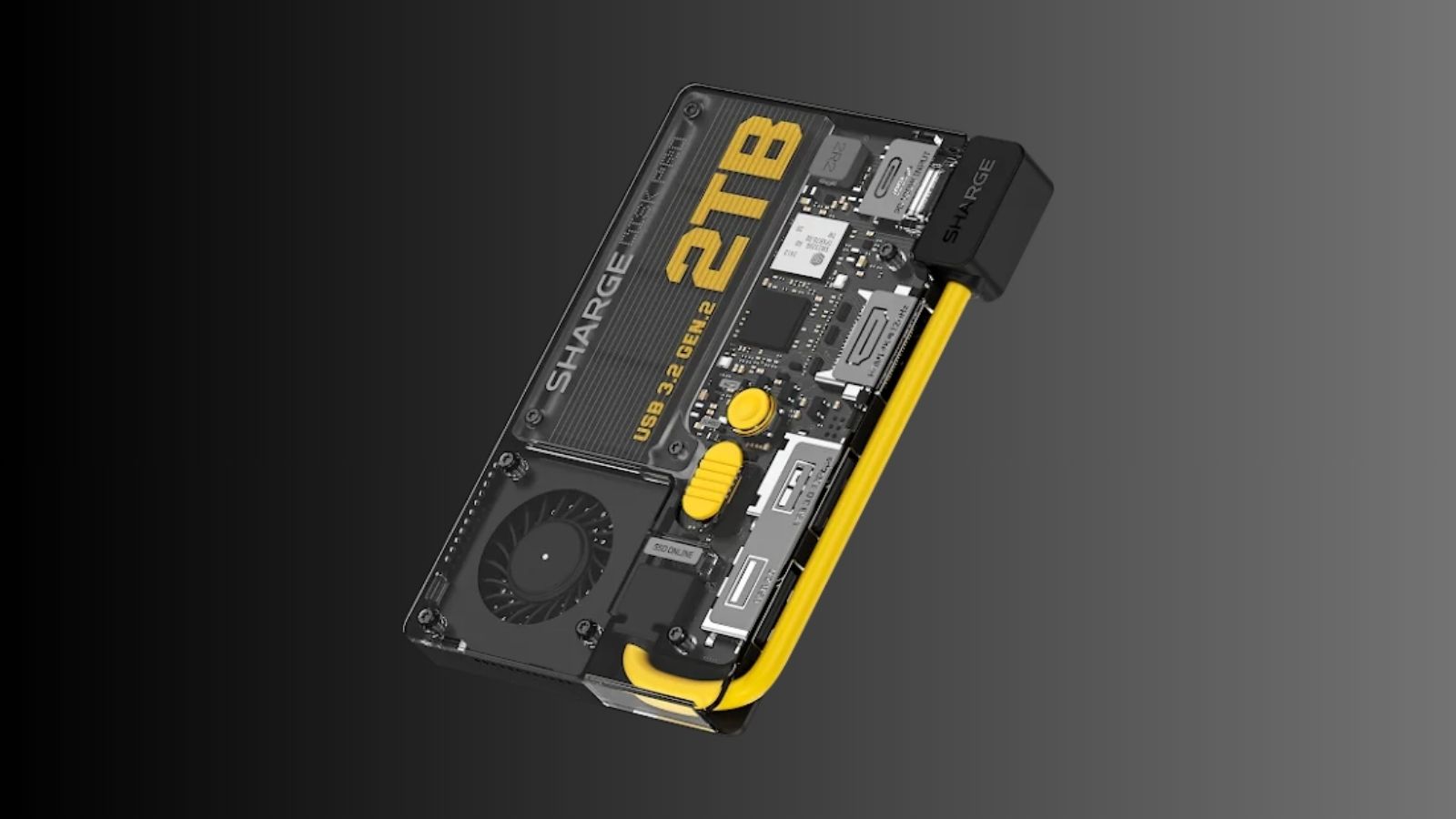 Kart Boyutunda Hepsi Bir Arada SSD: Sharge Disk Pro