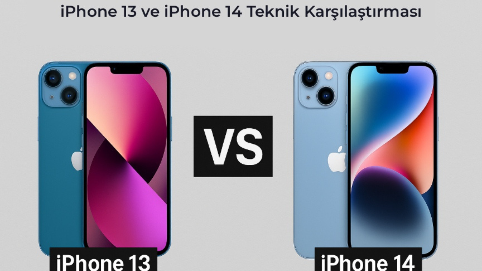 iPhone 13 vs iPhone 14: Teknik Özellik Rehberi