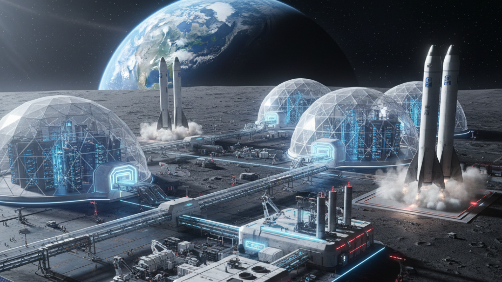 Ay’a Fabrika ve Veri Merkezi Kurulacak mı? Jeff Bezos’un Planı Açıklandı!