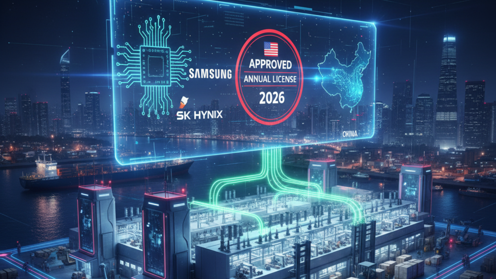Küresel Çip Savaşında Kritik Eşik: ABD’den Samsung ve SK Hynix’e “Çin” Onayı