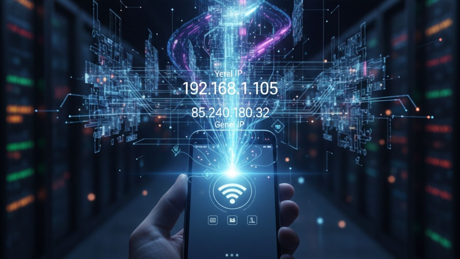 Android ve iPhone Cihazların IP Adresini Öğrenmek