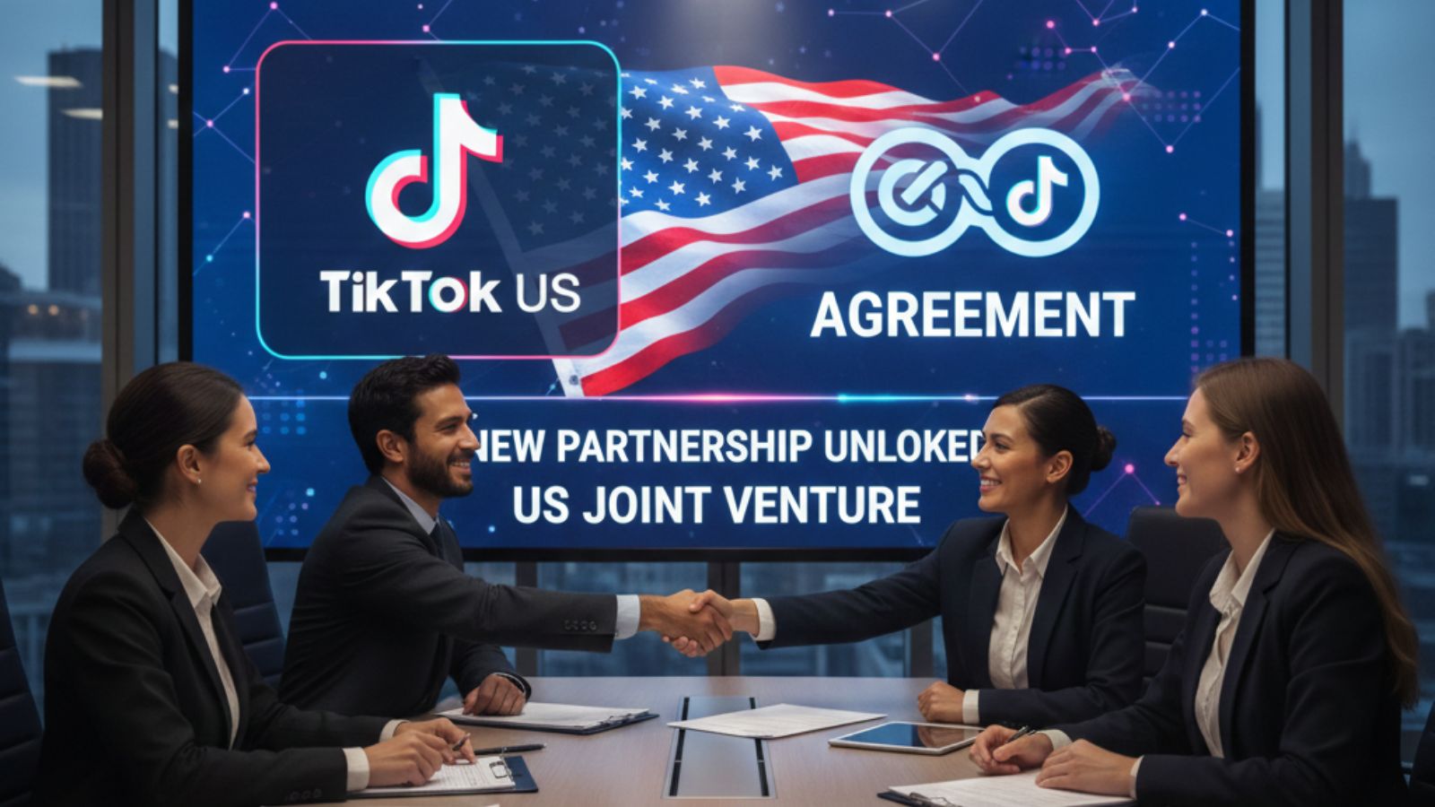 TikTok Yasaktan Kurtuluyor mu? ABD’de Yeni Ortak Girişim Anlaşması İmzalandı!