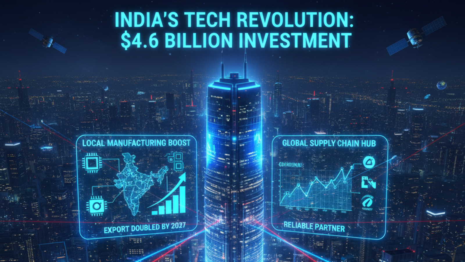 Hindistan’dan Dev Hamle: 4,6 Milyar Dolarlık Elektronik Bileşen Yatırımı Onaylandı