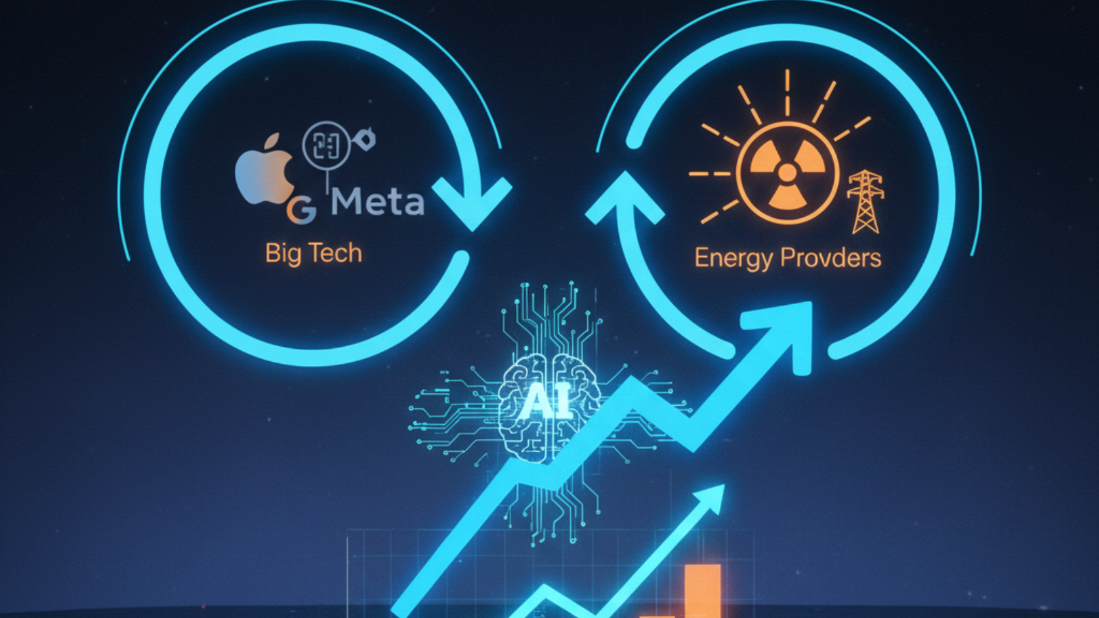Yatırımcılar Yapay Zeka İçin Teknoloji Devleri Yerine Enerji Şirketlerini Seçiyor!