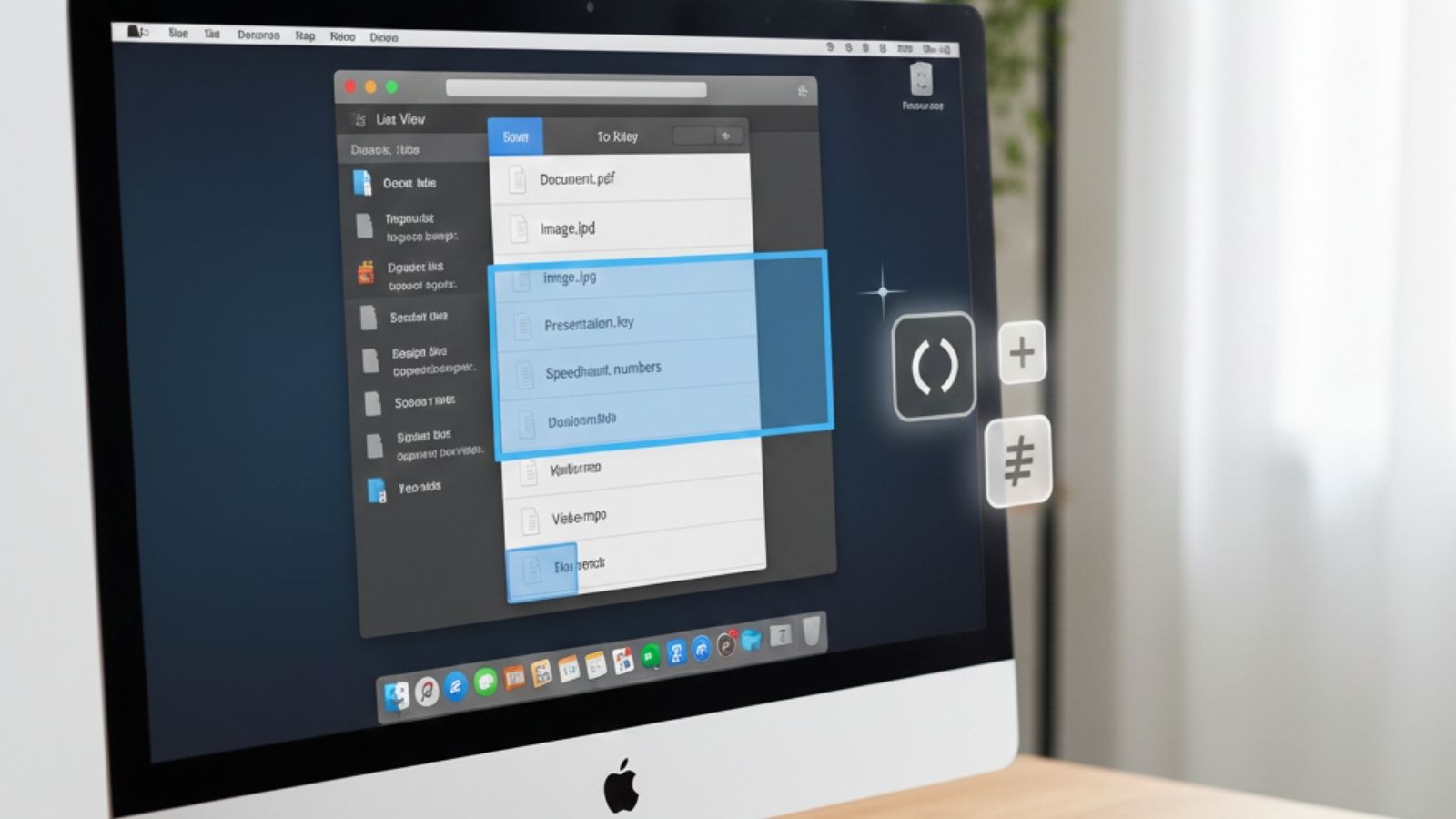 MacOS'ta toplu dosya nasıl seçilir?