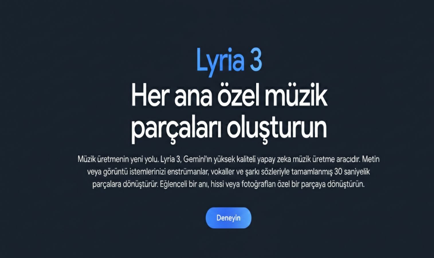 Gemini Artık Şarkı Oluşturuyor: Lyria 3 Tanıtıldı