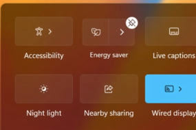 Windows 11 Hızlı Ayarlar Paneli Yenileniyor: Karanlık Mod Artık Tek Tıkta