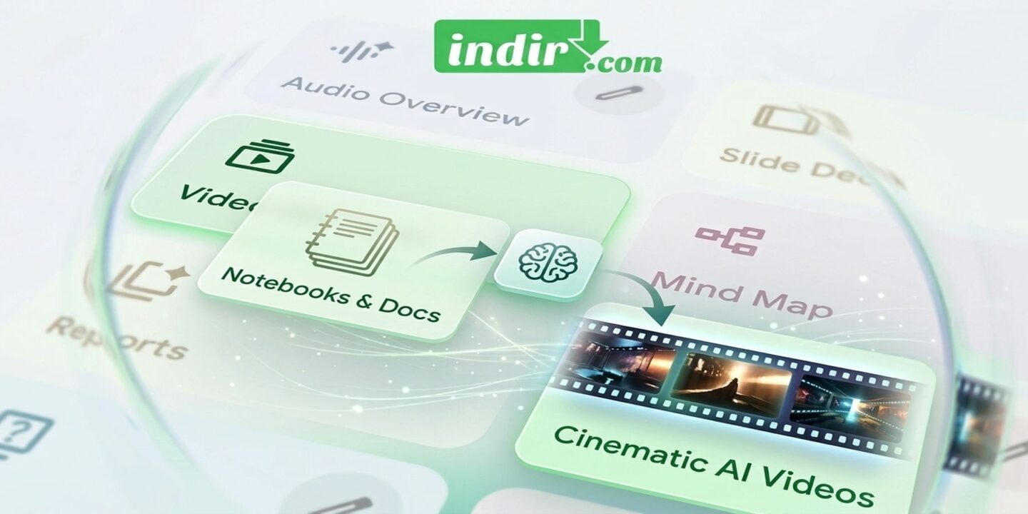 Google NotebookLM, Belge ve Notları Yapay Zeka ile Sinematik Videolara Çeviriyor