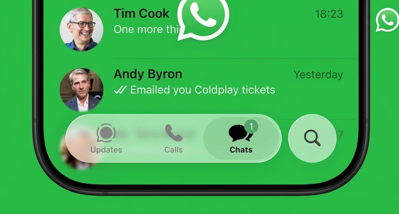WhatsApp'ta tasarım değişti