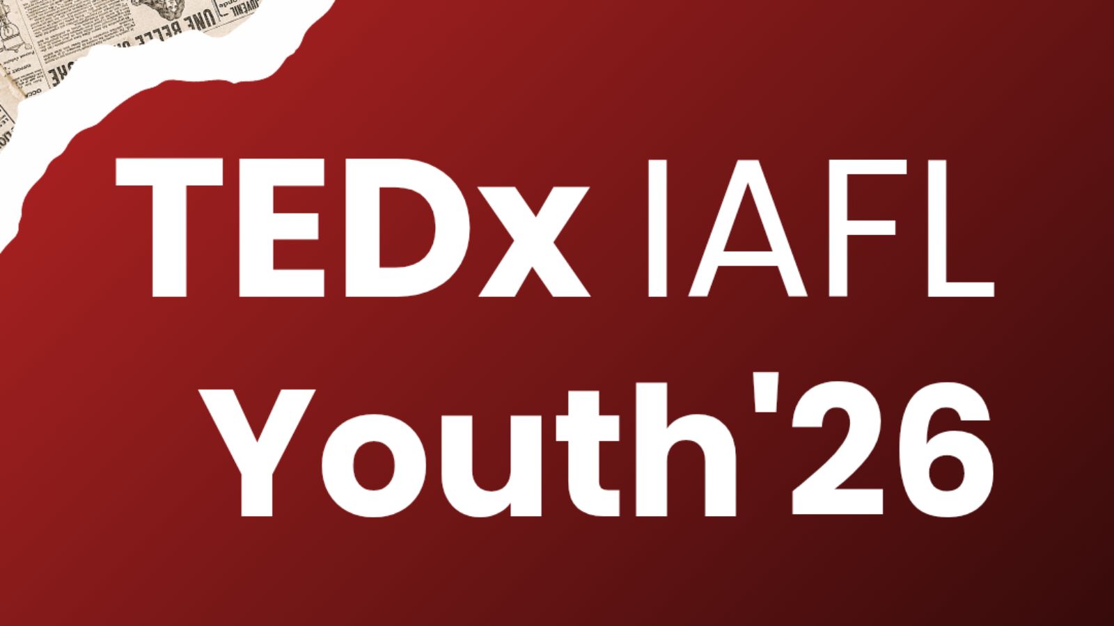 TEDxİAFL Youth 2026