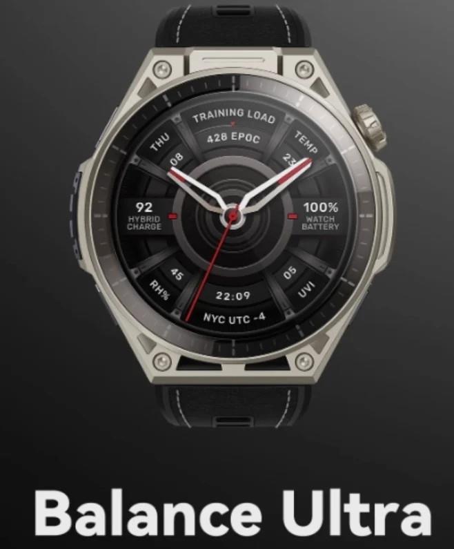 Amazfit Balance Ultra Tanıtıldı: Uzun Pil Ömrü ve Premium Tasarım Bir Arada