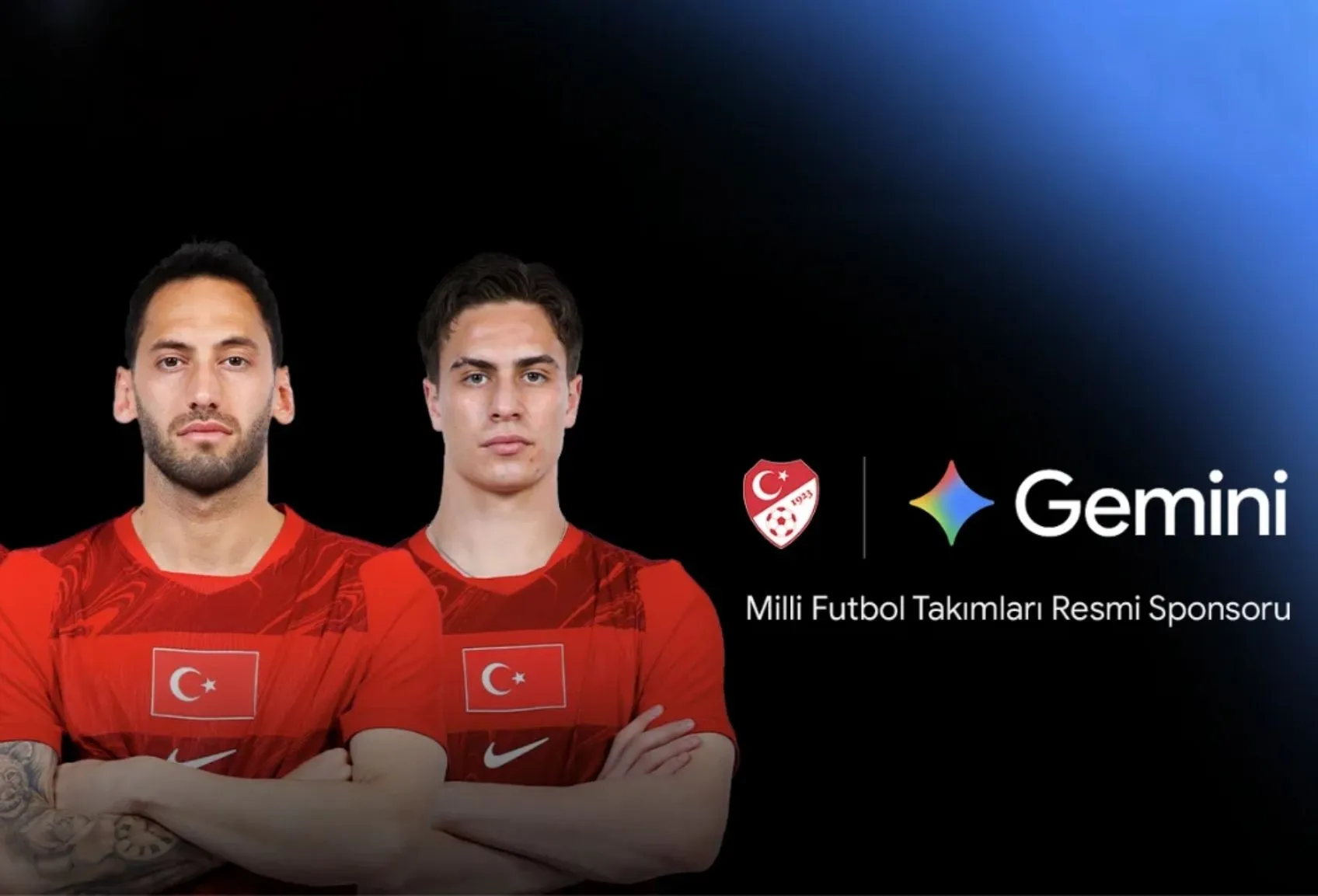 Google Gemini, Millî Takım’ın Sponsoru Oldu