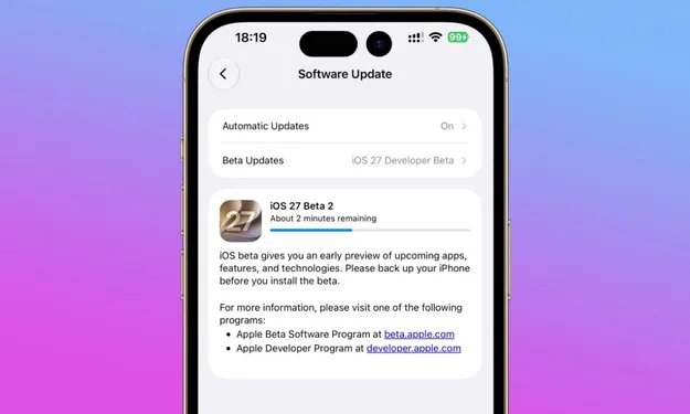 iOS 27 Beta 2 Yayında