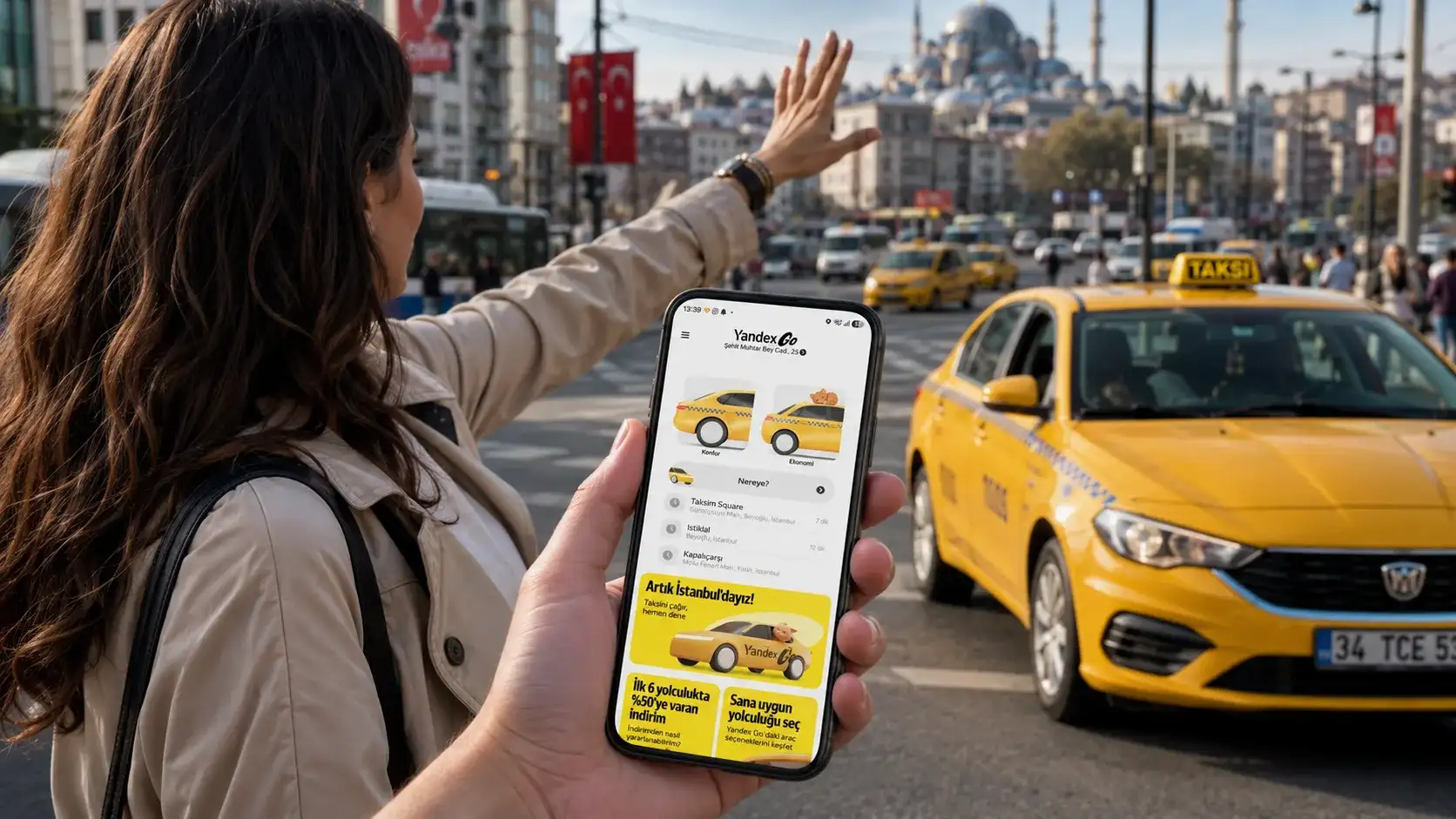 Yandex Go İstanbul'da Taksi Hizmetini Başlattı