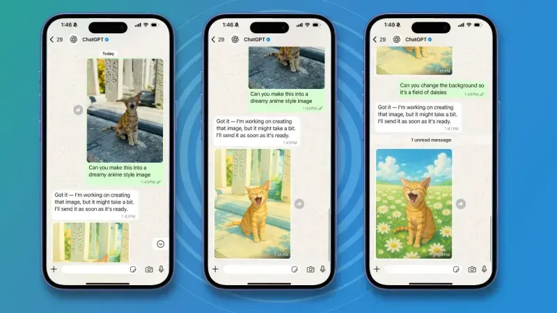 WhatsApp ve Instagram'a Görsel Oluşturma Özelliği Geldi 3 Diğer uygulamalara da gelecek