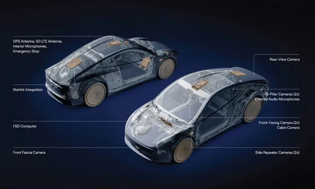 Tesla, Cybercab'ın Starlink Bağlantısını Duyurdu 2 Cybercab Starlink Bağlantısı