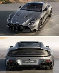 Aston Martin'den 25. Yıla Özel Vanquish 25 3 V12 motoruyla performanstan ödün vermiyor