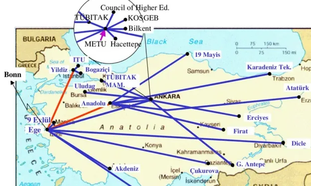 Ülkemizin İlk İnternet Bağlantısı 1993 ODTÜ Hattı 2 internet öncesi TÜVAKA dönemi