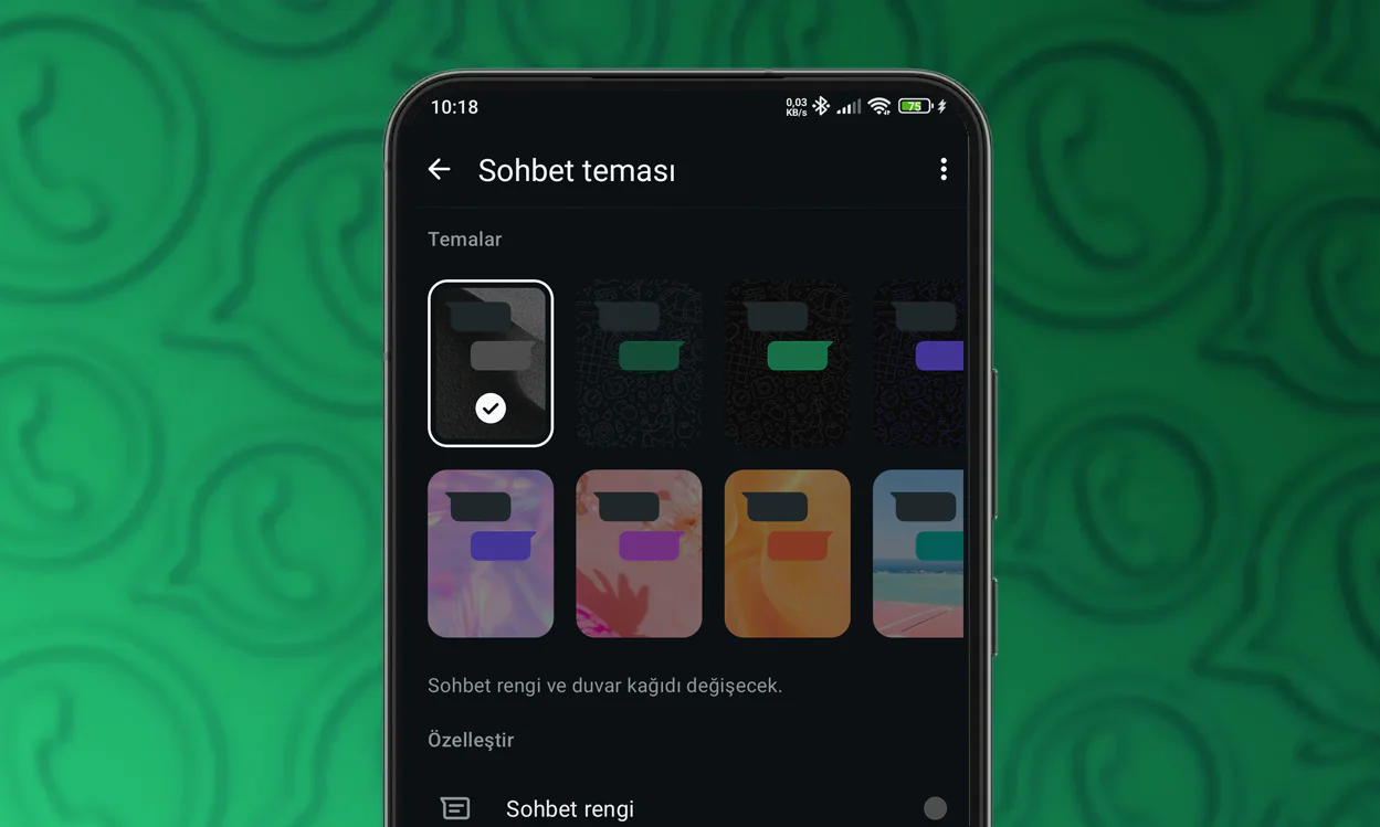 WhatsApp Sohbet Temalarını Yeniliyor 4 Özellik Henüz Test Aşamasında