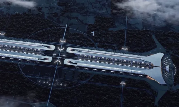 Terafab Yukardan Görünüm SpaceX