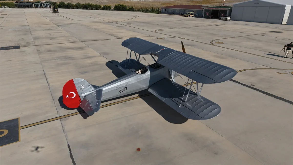 Nu.D-36 Uçağı 90 Yıl Sonra Yeniden Havalandı 3 Nu.D-36 Müzede Sergilenecek