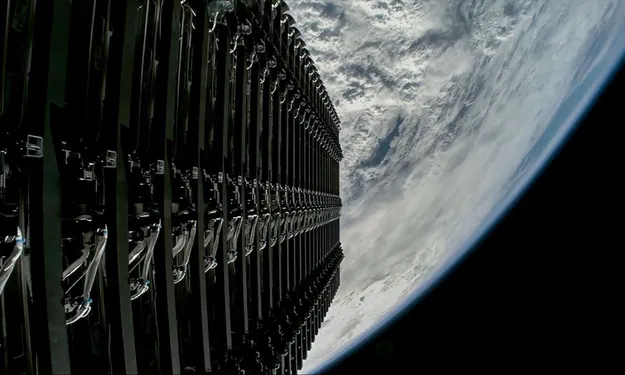 Starlink ABD'de Mobil Operatörlere Savaş Açıyor 2 Starlink Alt Yörünge Uydusu