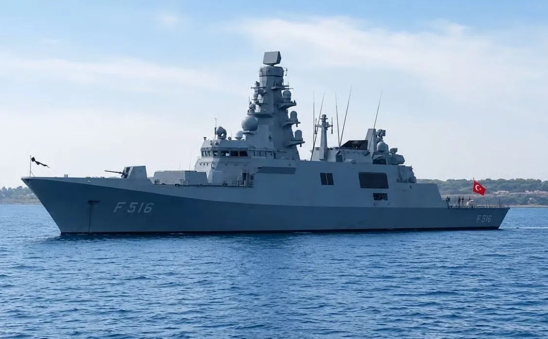TCG İzmir Fırkateyni Deniz Testlerine Başladı