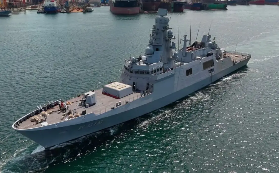 TCG İzmir Fırkateyni Deniz Testlerine Başladı