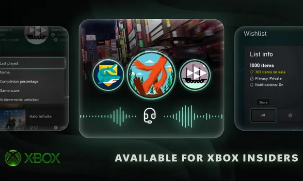 Xbox'a Yeni Sesli Sohbet Özelliği Geliyor