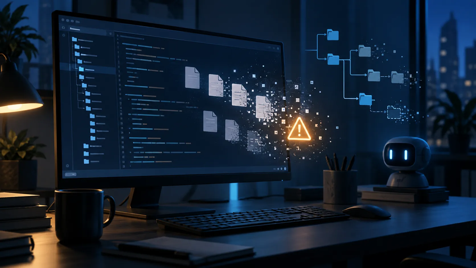 Claude Code’un bir test ortamını temizlerken 48 bin 218 çalışma dosyasını sildiği bildirildi. Windows dizin bağlantıları üzerinden canlı projeye ulaşan işlem, yerel Git geçmişine de zarar verdi